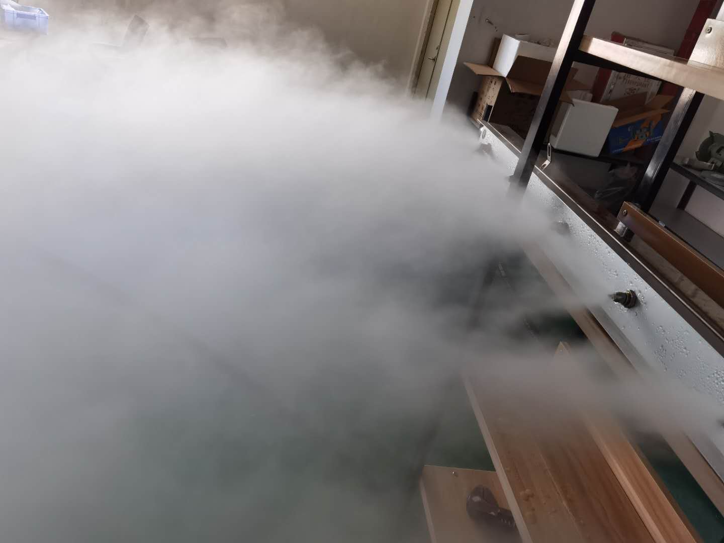 卸船机干雾抑尘系统