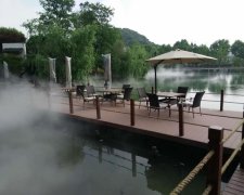 北京合宜休闲会所景观喷雾系统